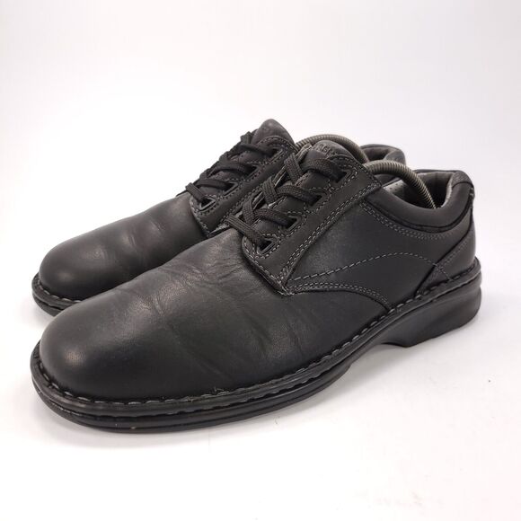 Florsheim Comfortech Getaway Pin Oxford Mens Shoe Size 9.5 13172-001 Black - Picture 1 of 10